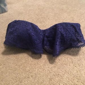 NWOT Victorias Secret Bikini Top Flounce Bandeau